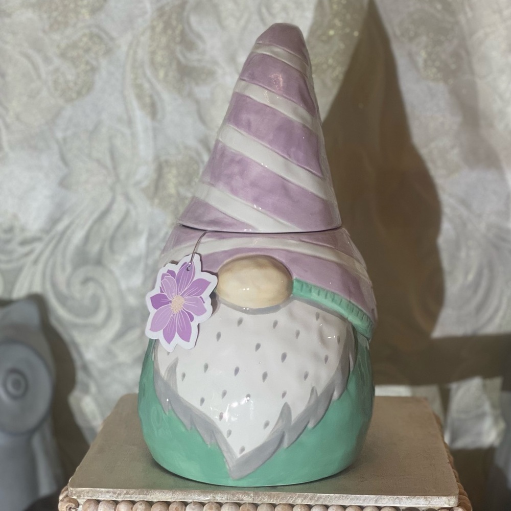 Ten Strawberry Street Gnome Canister